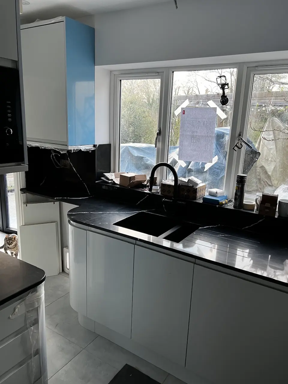Completed property renovation in Watford by T and T Contractors